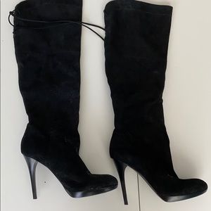 Sam Edelman Heeled Black Boots • Size 8M • USED